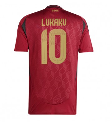 Bélgica Romelu Lukaku #10 Primera Equipación Eurocopa 2024 Manga Corta